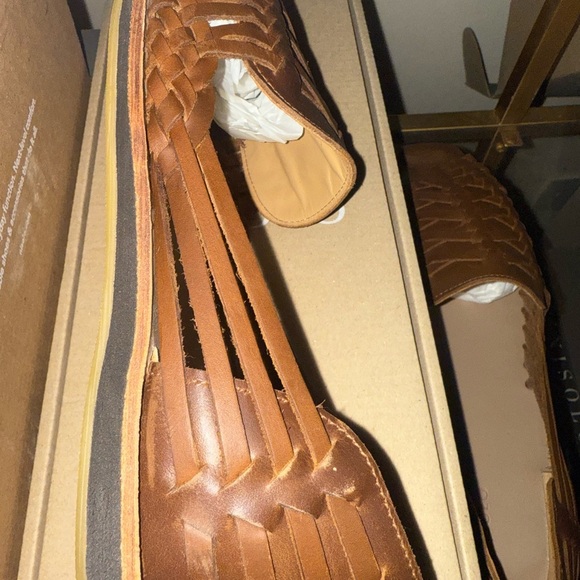 Nisolo Men's Woven Brown Loafers - Picture 4 of 7